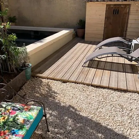 Дом отдыха Maison Atypique Avec Jardin Et Piscine